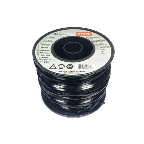 Струна триммерная круглого сечения 3,3 мм. 228 м.