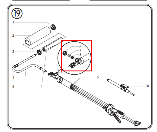 Комплект впускной прокладки WAGNER (2325721)