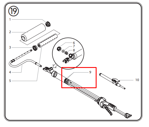 Уплотнительное кольцо WAGNER (2326966)