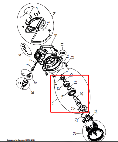 Вал эксцентриковый в сборе WAGNER (2369380).