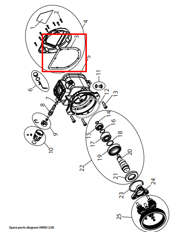 Уплотнение для WAGNER SF23PRO (2369493)