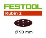 Круг шлифовальный FESTOOL RUBIN STF D90/6 P  80 RU / 50 (497374)