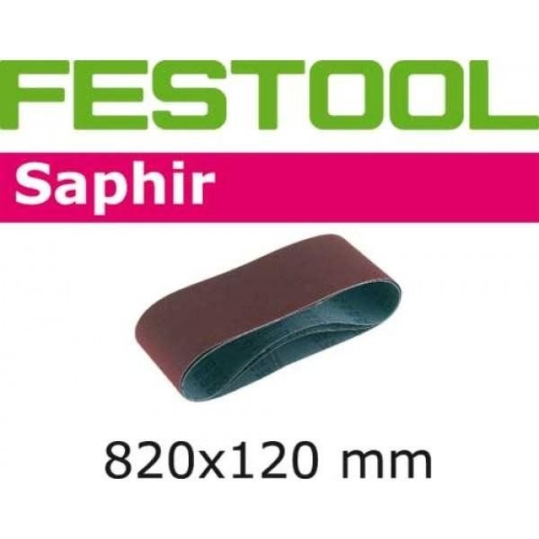 Шлифовальная лента CMB120 820x120-P80-SA/10 FESTOOL (488082)