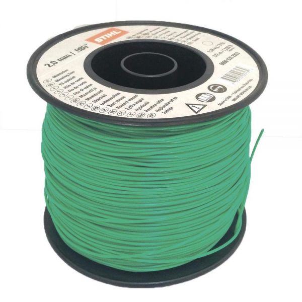 Струна триммерная круглого сечения 2,0 мм. 360 м.