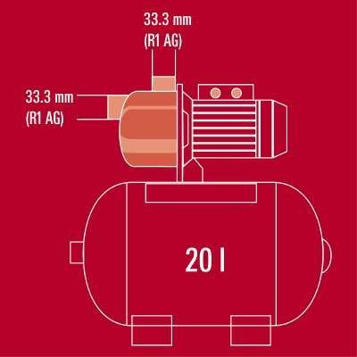 Вакуумный насос EINHELL GC-WW 6538