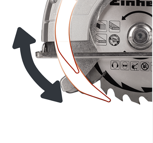 Пила циркулярная EINHELL TH-CS 1400/1; TC-CS 1400